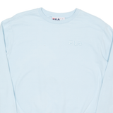 FILA Womens Sweatshirt Blue S