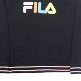 FILA Womens Sweatshirt Black 2XL