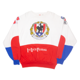 WILSON Ivy League Football Mens Sweatshirt White USA L