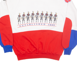 WILSON Ivy League Football Mens Sweatshirt White USA L