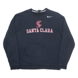 NIKE Santa Clara Mens Sweatshirt Black USA L
