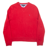 TOMMY HILFIGER Mens Sweatshirt Red S
