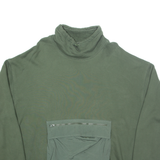 LEVI'S Relaxed Mens Sweatshirt Green High Neck XL