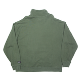 LEVI'S Relaxed Mens Sweatshirt Green High Neck XL