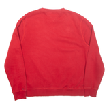 TOMMY HILFIGER Mens Sweatshirt Red L