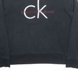 CALVIN KLEIN JEANS Womens Sweatshirt Black M