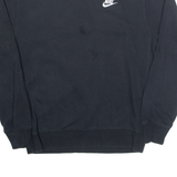 NIKE Mens Sweatshirt Black S