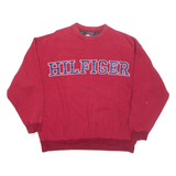 TOMMY HILFIGER Mens Sweatshirt Red XL