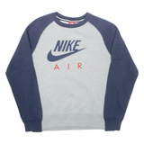 NIKE AIR Mens Sweatshirt Grey S