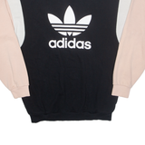 ADIDAS Womens Sweatshirt Black UK 8