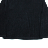LEVI'S Mens Fleece Black 1/4 Zip Tight Knit XL