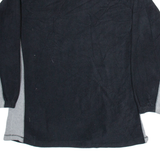 NFL Pittsburgh Steelers Mens Fleece Black 1/4 Zip Tight Knit L