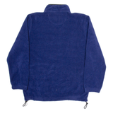 ALPINE TEK Mens Fleece Blue Tight Knit M