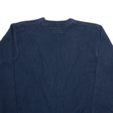 TOMMY HILFIGER Mens Jumper Blue Tight Knit L