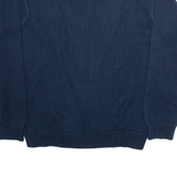 TOMMY HILFIGER Mens Jumper Blue Tight Knit L