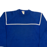 PENGUIN Mens Jumper Blue Tight Knit Wool M