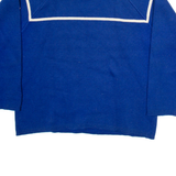 PENGUIN Mens Jumper Blue Tight Knit Wool M