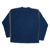 THE NORTH FACE Mens Fleece Blue Tight Knit XL