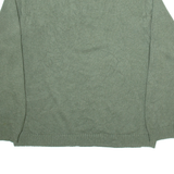 CHAPS Mens Jumper Green 1/4 Zip Tight Knit XL