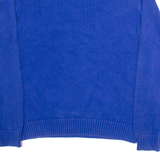 TOMMY HILFIGER Mens Jumper Blue Tight Knit M