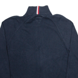 TOMMY HILFIGER Mens Jumper Blue Tight Knit L