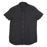 DIESEL Mens Plain Shirt Black M