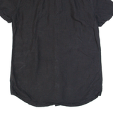 DIESEL Mens Plain Shirt Black M