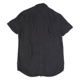 DIESEL Mens Plain Shirt Black M