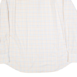 HUGO BOSS Mens Shirt Cream Check Long Sleeve XL