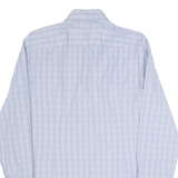 HUGO BOSS Slim Fit Mens Shirt Blue Check Long Sleeve M