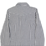 CARHARTT Mens Shirt Black Gingham Long Sleeve S