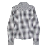 CARHARTT Mens Shirt Black Gingham Long Sleeve S