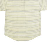 VINCI Mens Shirt Beige 90s Striped L