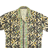 Mens Shirt Beige 90s Striped M