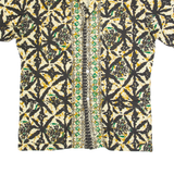 Mens Shirt Beige 90s Striped M