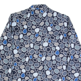 WELTON Mens Shirt Black 90s Spotted Long Sleeve M