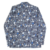 WELTON Mens Shirt Black 90s Spotted Long Sleeve M