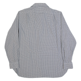 POLO RALPH LAUREN Mens Shirt Black Gingham Long Sleeve L