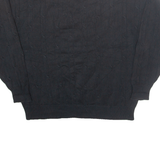 NAUTICA Mens Jumper Black Cable Knit L