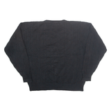 NAUTICA Mens Jumper Black Cable Knit L
