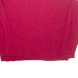 CHAPS RALPH LAUREN Mens Jumper Red Tight Knit 2XL