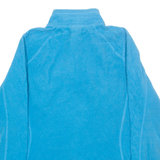 THE NORTH FACE Womens Fleece Blue 1/4 Zip M