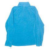 THE NORTH FACE Womens Fleece Blue 1/4 Zip M
