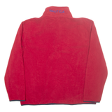 NAUTICA Mens Fleece Red 1/4 Zip XL