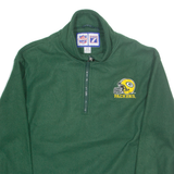 NFL Green Bay Packers Mens Fleece Green 1/4 Zip XL