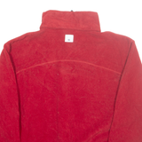 NAUTICA Mens Fleece Red 1/4 Zip L
