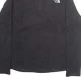 THE NORTH FACE Womens Fleece Black 1/4 Zip M