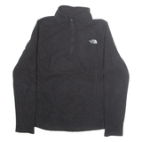 THE NORTH FACE Womens Fleece Black 1/4 Zip M