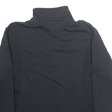 PATAGONIA Womens Fleece Black 1/4 Zip S
