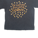 Mens T-Shirt Black M